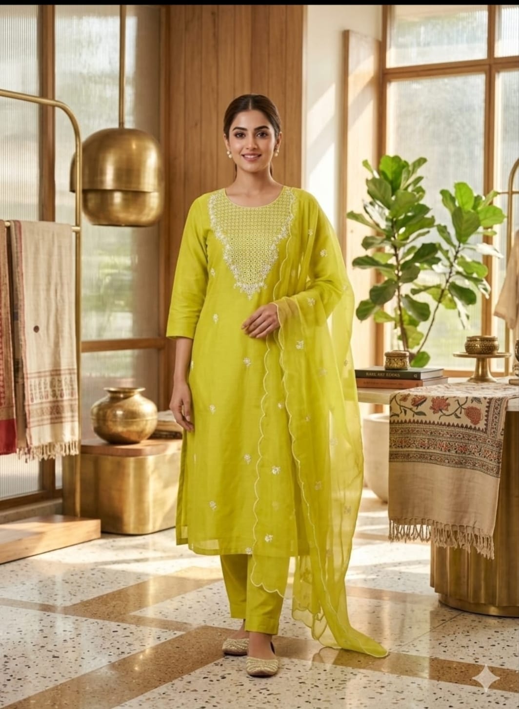 Neon Green Suit